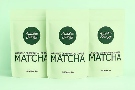 Ceremonial Grade Matcha Powder - 150g (3 x 50g Pouches)