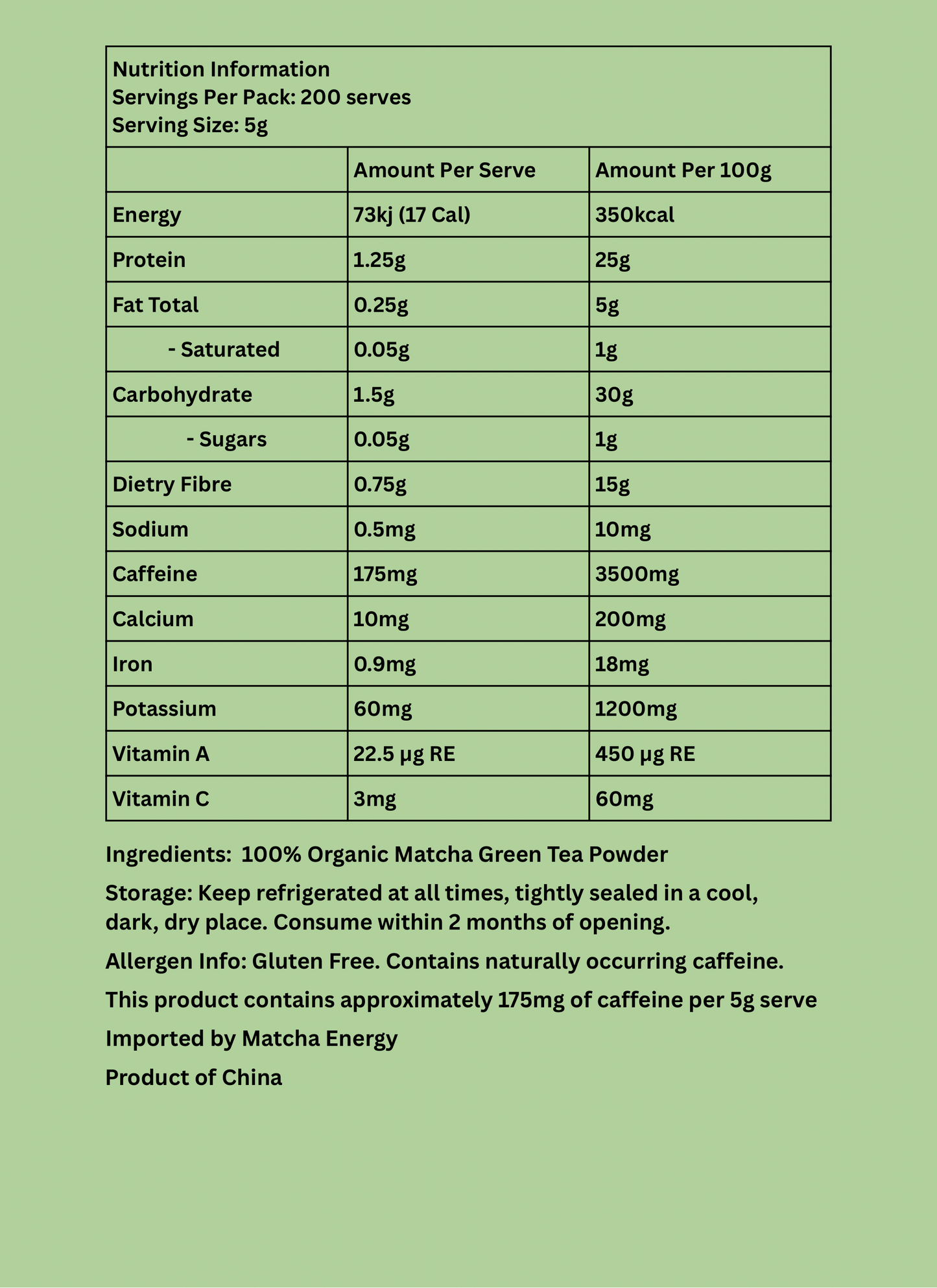 Ceremonial Grade Matcha Powder - 1kg
