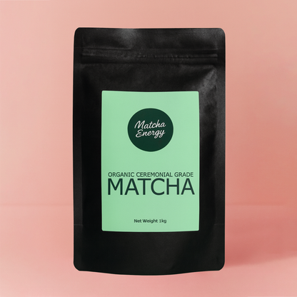 200 serves of Organic Ceremonial Grade Matcha Powder. 100% Matcha no added sugar or fillers